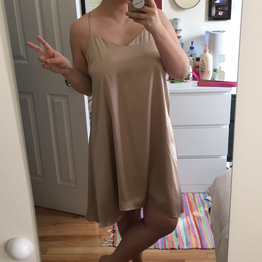 100% Silk Club Monaco Tent Dress